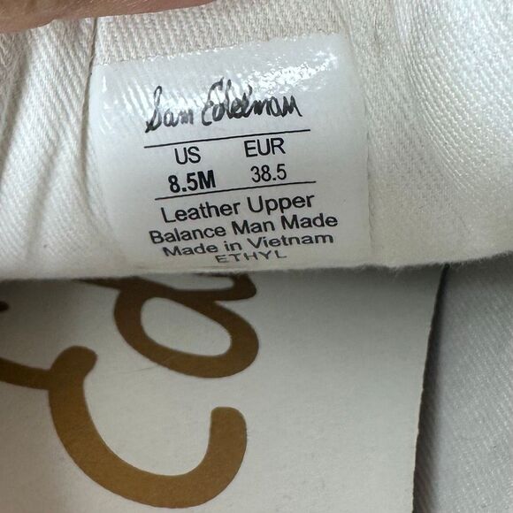 Sam Edelman Ethyl Lace up Sneakers Size 8.5 - Picture 3 of 11